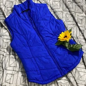 Blue Puffer Vest 🧥